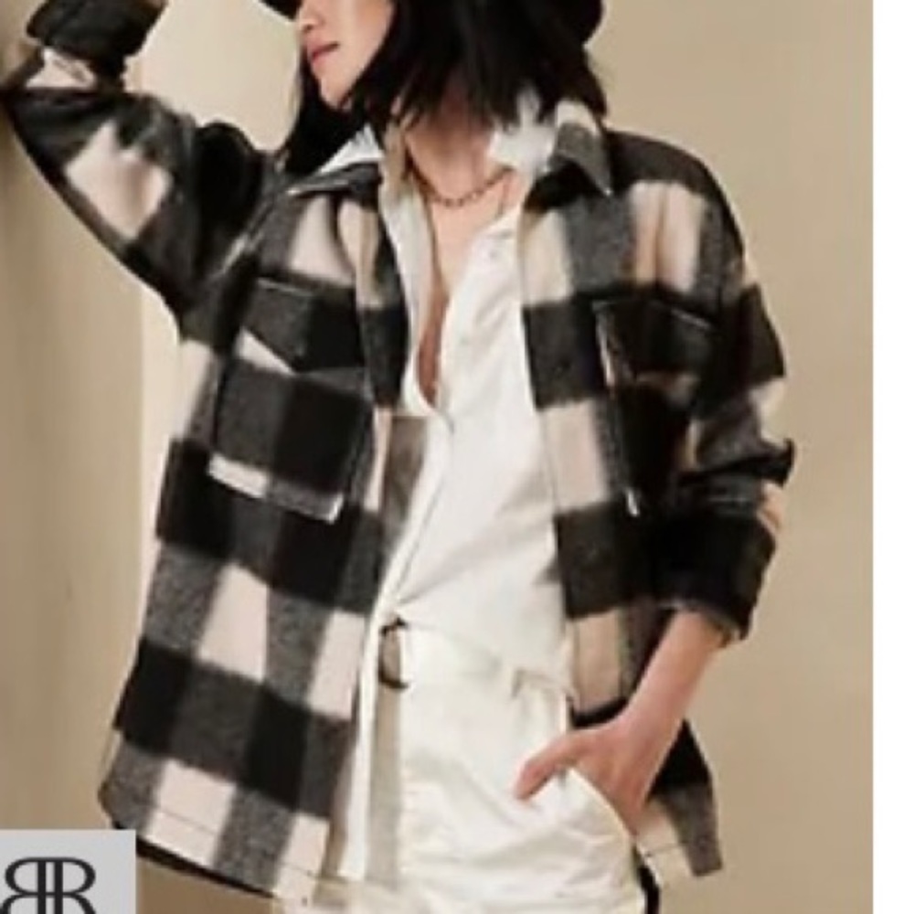 Banana Republic paid shacket
